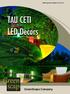 TAU CETI LED Decors GreenScape Company
