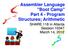Assembler Language Boot Camp Part 4 - Program Structures; Arithmetic. SHARE 118 in Atlanta Session March 14, 2012