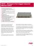 NM30 Managed 8-Port Rugged Industrial Ethernet Switch