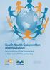 South-South Cooperation on Population: