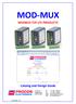 MOD-MUX MODBUS TCP I/O PRODUCTS