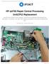 HP rp5700 Repair Central Processing Unit(CPU) Replacement