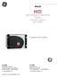 HID. GE Consumer & Industrial Multilin. High Impedance Differential Module Instruction manual GEK Copyright 2005 GE Multilin