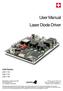 User Manual Laser Diode Driver