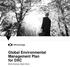 Global Environmental Management Plan for DXC. Better Business, Better World