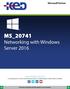 MS_ Networking with Windows Server