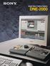Digital News Editing System DNE-2000