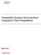 PeopleSoft Student Administration Integration Pack PeopleBook