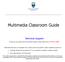 Multimedia Classroom Guide