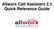 Allworx Call Assistant 2.1 Quick Reference Guide