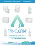 ultrasonic cleaners TRI-CLEAN From Dirty to Clean and Everything In Between... it s BrandMax Clean!
