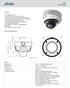 P-24 Dome Camera. Overview. Technical Specifications