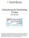 Calendaring & Scheduling Toolkit