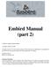 Embird Manual (part 2)
