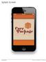Splash Screen 9:41 AM. CarePackage App. Rachel Franz Nandhita Kumar Luis Gonzalez