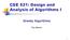CSE 521: Design and Analysis of Algorithms I