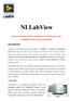 NI LabView READ THIS DOCUMENT CAREFULLY AND FOLLOW THE INSTRIUCTIONS IN THE EXERCISES