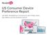US Consumer Device Preference Report