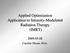 Applied Optimization Application to Intensity-Modulated Radiation Therapy (IMRT)