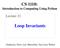 CS 1110: Introduction to Computing Using Python Loop Invariants