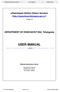 National Informatics Centre User Manual Page 1 of 22. epanchayat Online Citizen Services (  ) Version 1.