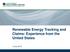 Renewable Energy Tracking and Claims: Experience from the United States
