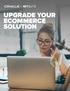 UPGRADE YOUR ECOMMERCE SOLUTION