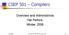 CSEP 501 Compilers. Overview and Administrivia Hal Perkins Winter /8/ Hal Perkins & UW CSE A-1