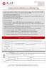 Corporate Internet Banking Service Application Form