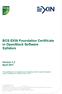 BCS EXIN Foundation Certificate in OpenStack Software Syllabus
