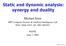 Static and dynamic analysis: synergy and duality
