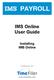 IMS Online User Guide. Installing IMS Online