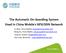The Automatic On-boarding System Used in China Mobile's NFV/SDN Network