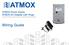 ATMOX Power Supply ATMOX AC Adapter with Plugs. Wiring Guide