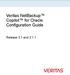 Veritas NetBackup Copilot for Oracle Configuration Guide. Release 3.1 and 3.1.1