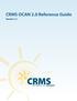 CRMS OCAN 2.0 Reference Guide Version 1.2