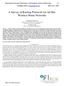 A Survey of Routing Protocols for Ad Hoc Wireless Home Networks