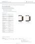 GAGE 8 WALL SCONCE SPECIFICATIONS ORDERING INFORMATION