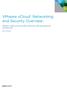 VMware vcloud Networking and Security Overview