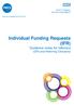 Individual Funding Requests (IFR) Guidance notes for referrers (GPs and Referring Clinicians)