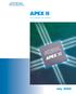 APEX II The Complete I/O Solution