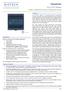 Datasheet. ECL-PTU Series.   1/16. LonMark Certified Powered Terminal Unit Programmable Controllers. Overview.