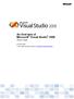 An Overview of Microsoft Visual Studio 2008