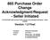 865 Purchase Order Change Acknowledgment/Request - Seller Initiated