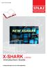 SELECTION SOFTWARE. X-SHARK v Introduction Guide. Cooling performance for your critical application