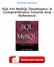 SQL For MySQL Developers: A Comprehensive Tutorial And Reference Ebooks Free
