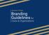 Branding Guidelines for