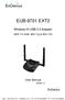 EUB-9701 EXT2. Wireless-N USB 2.0 Adapter. (802.11n draft, g & b) User Manual