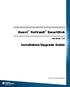 Quest NetVault SmartDisk. Installation/Upgrade Guide. version 1.6 NSD EN-01 05/29/12