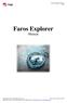Faros Explorer Manual